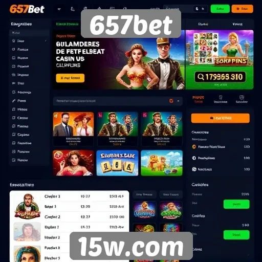 Análise da interface do usuário no site 657bet